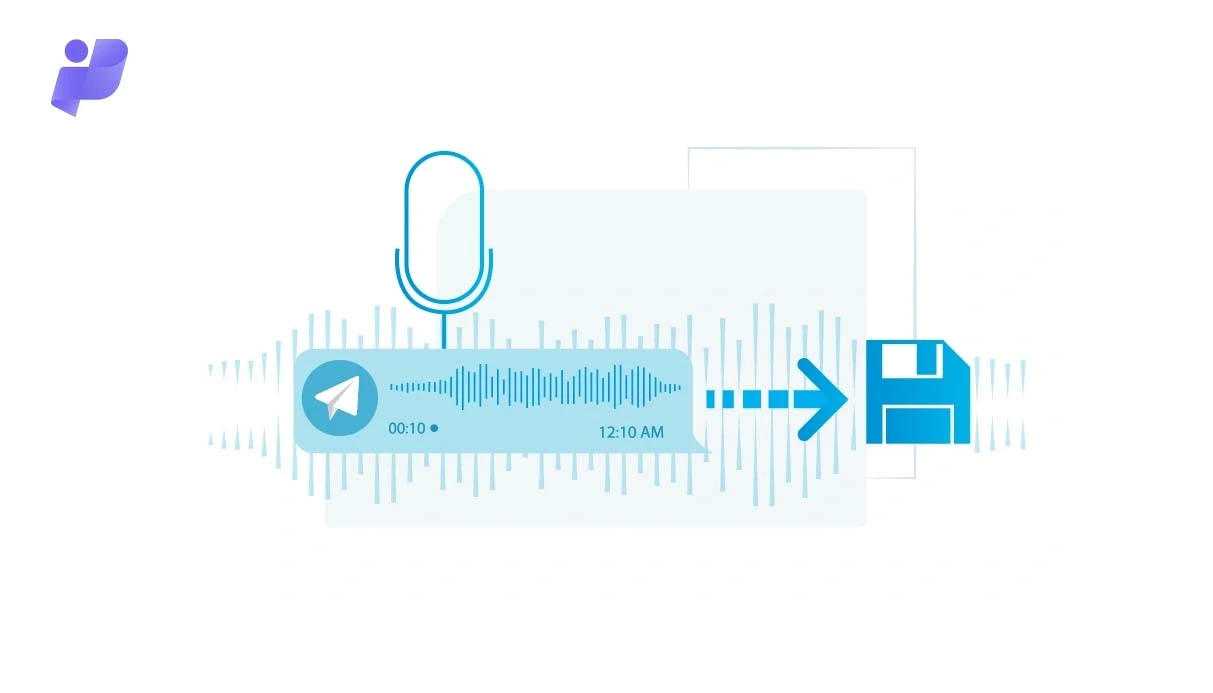 ذخیره ویس در تلگرام دسکتاپ!